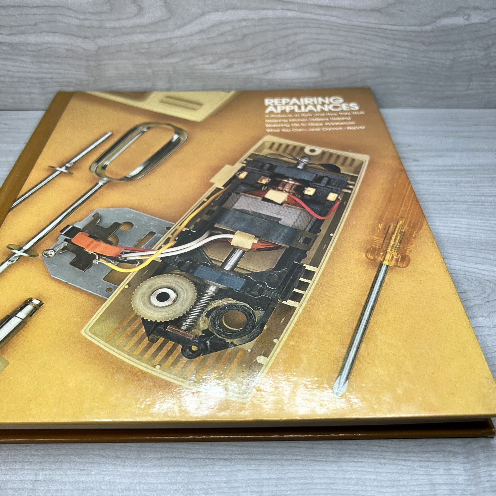 Vintage Kitchen Appliance Repair Book Mechanics Engineering Electrical HC DIY