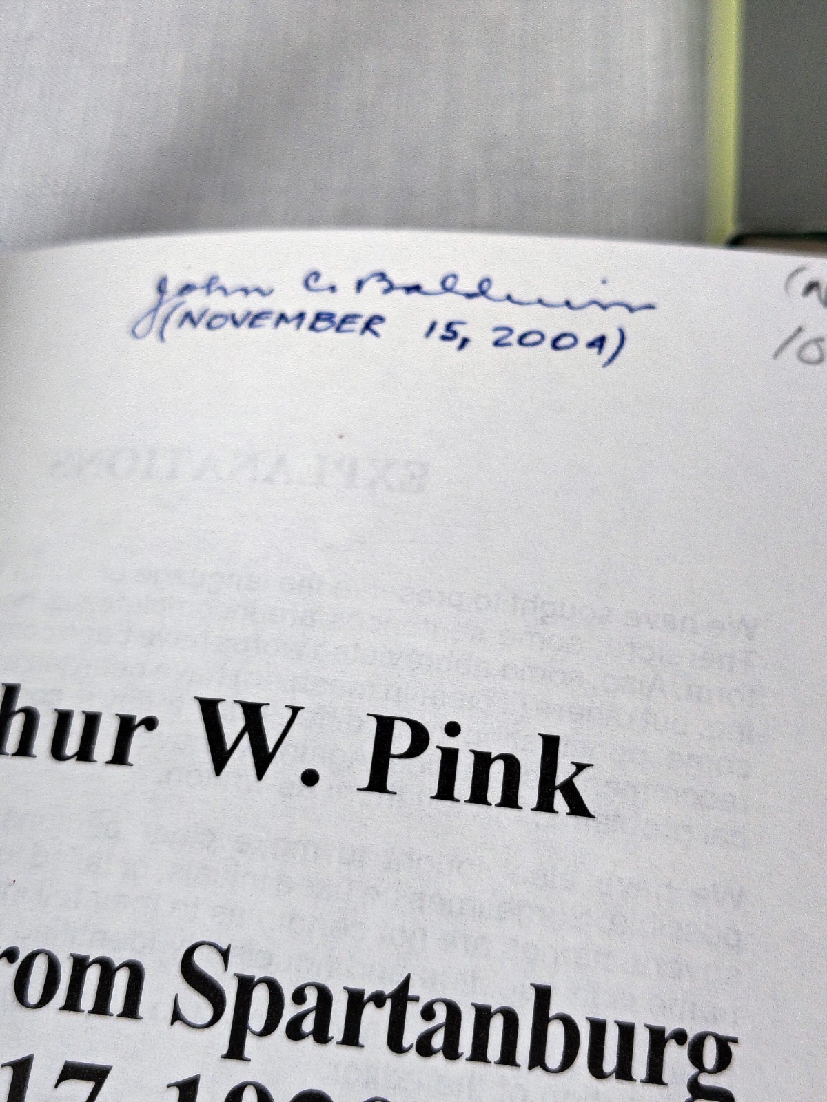 LOT 3 ARTHUR W. PINK Books, Biography and Collected Letters – Belcher + Murray