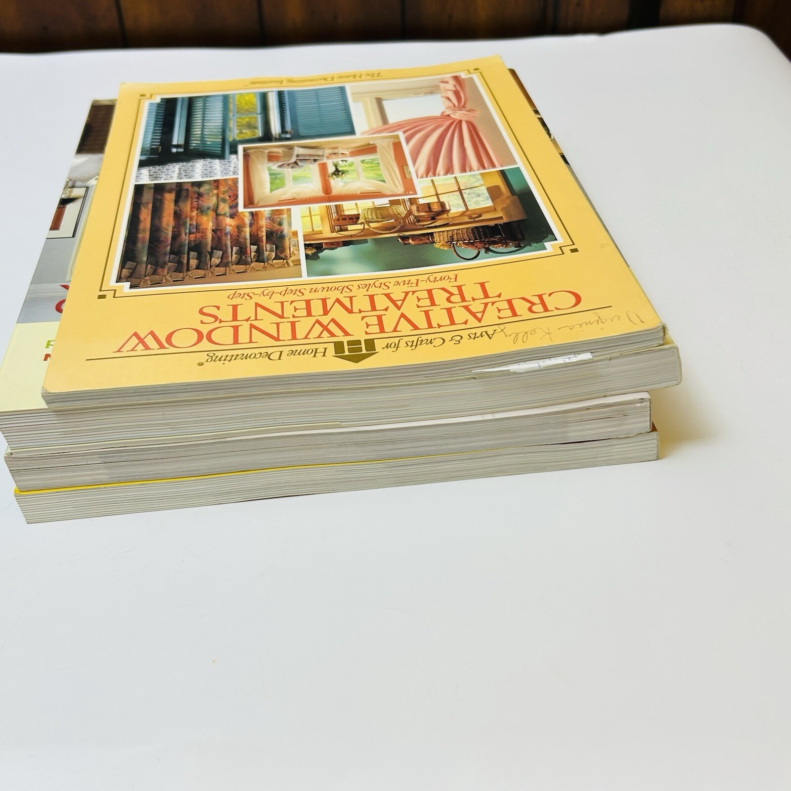 Lot Of 4 Window Treatment Wall Decor Interior Decorating Books
