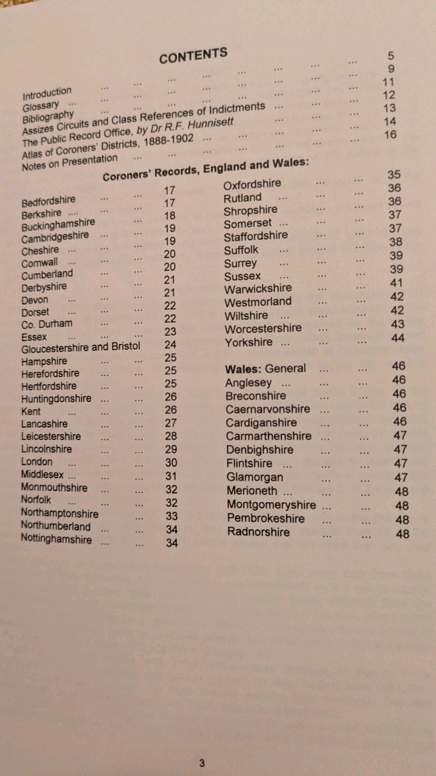 CORONERS‘ RECORDS IN ENGLAND & WALES, 2nd Edition, PB, 1998, Genealogy, 48 Pages
