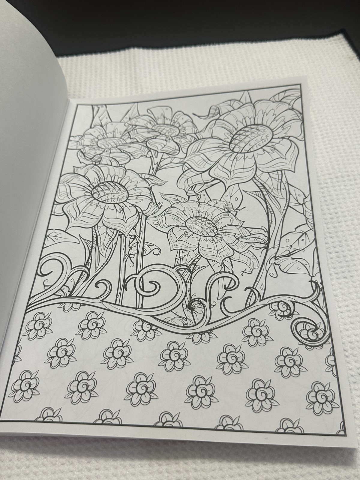 Fabulous Florals The Art of Coloring Book Timeless Creations 64 Perforated Pages