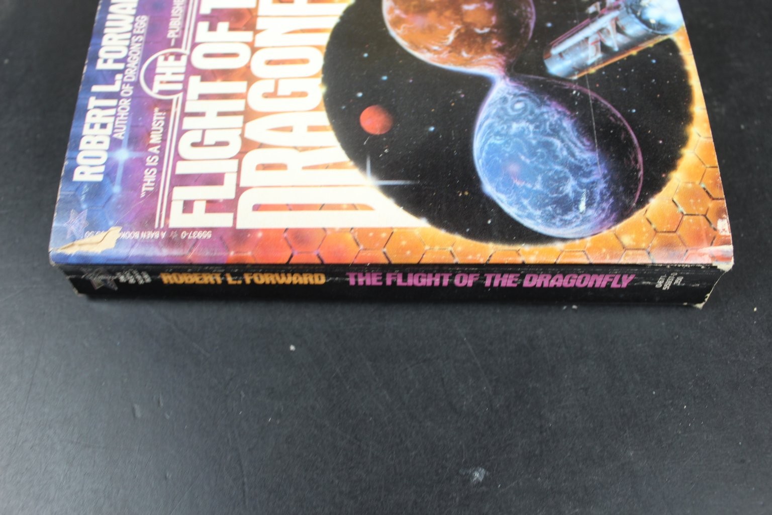 The Flight of the Dragonfly Robert L. Forward 1985 First Baen Printing Sci-Fi PB