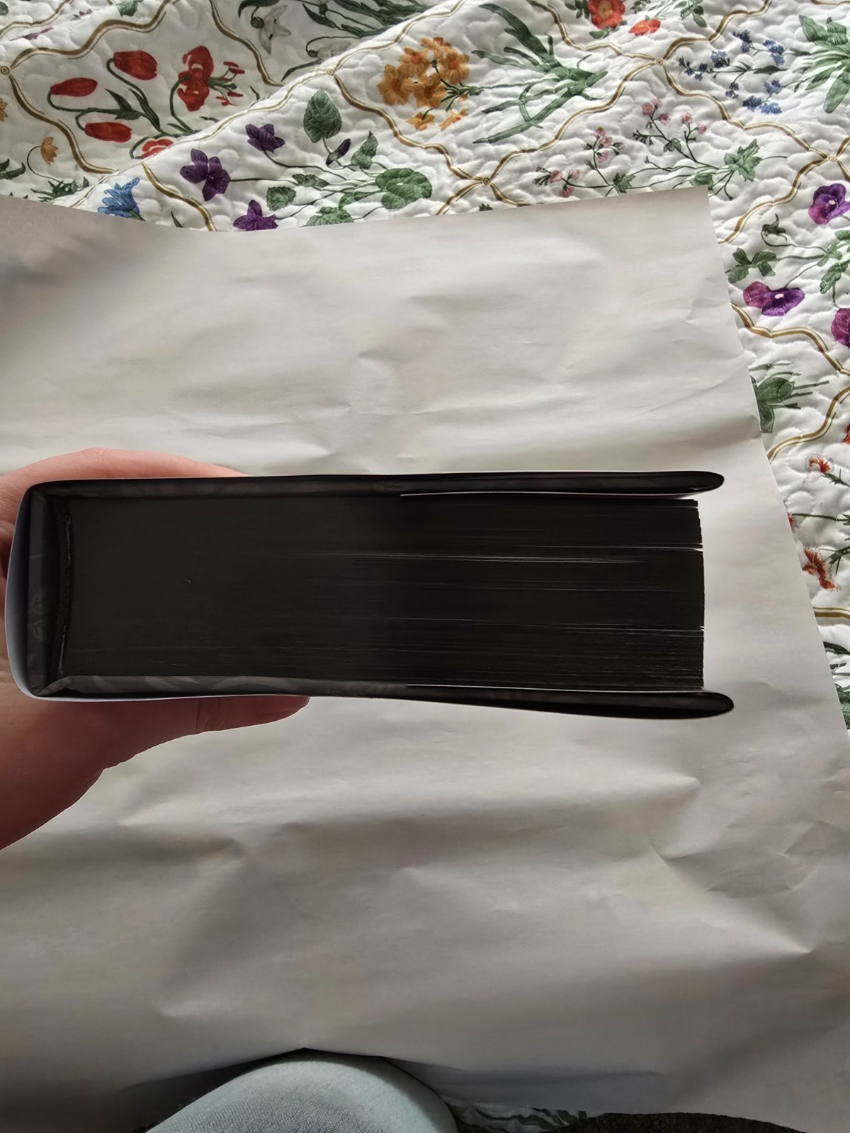 Lithaven Special Edition of The Book of Azrael with black sprayed edges