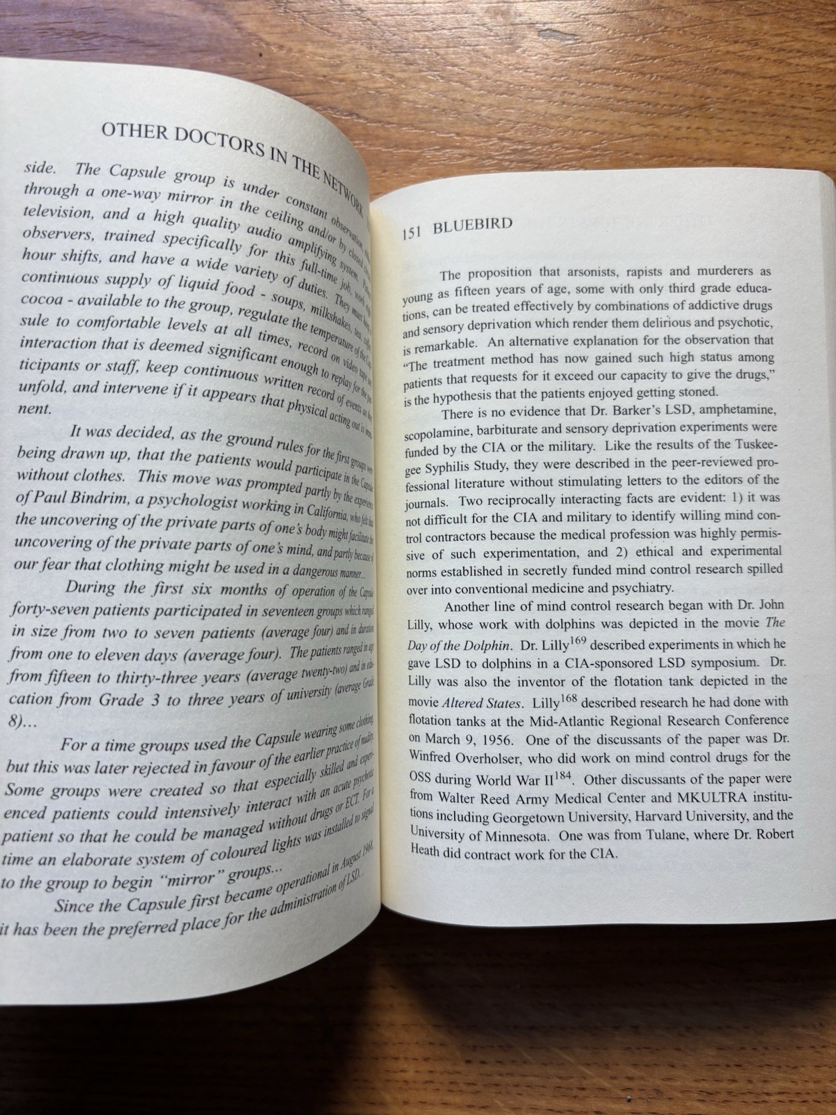 Bluebird : Deliberate Creation of Multiple Personality by Psychiatrists by Colin