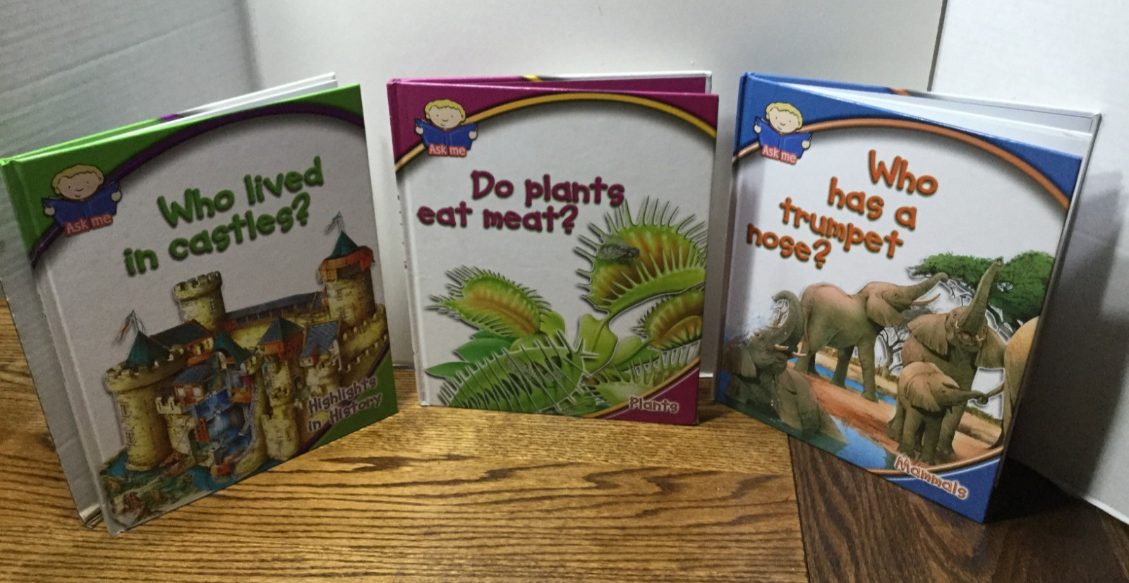 Ask Me Southwestern Advantage Homeschool Educational Books Hardcover Lot of 3
