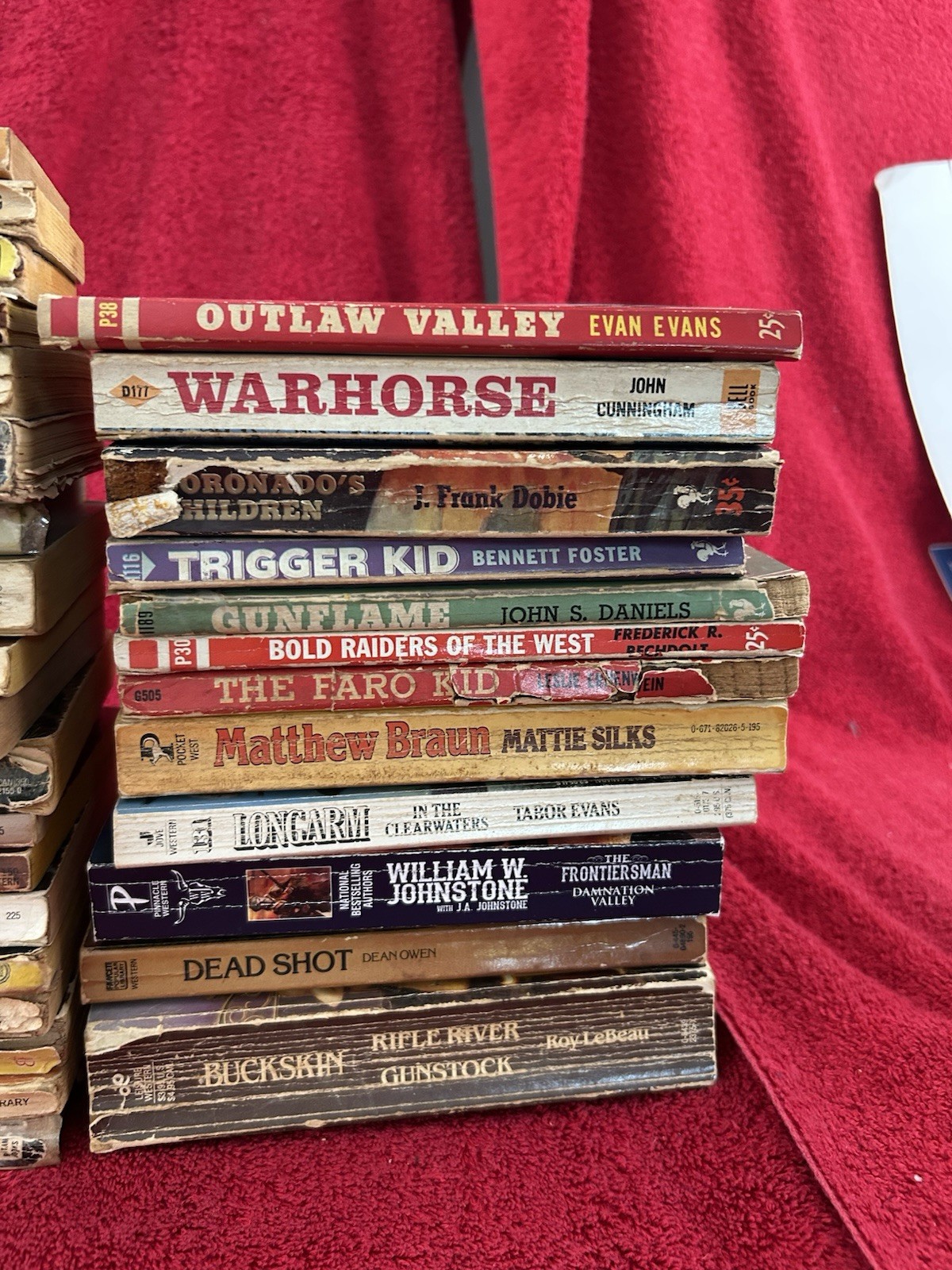 44 Western Paperback Lot Various Authors