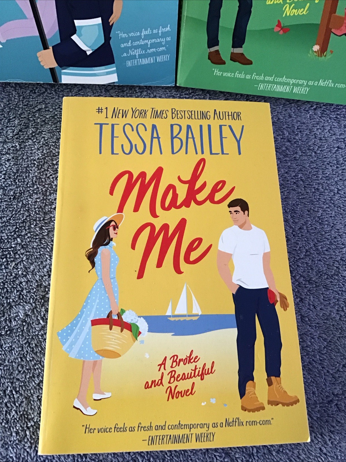Tessa Bailey Book Lot 3 AU PAIR AFFAIR Sexy Steamy Romance Love Spicy Fiction