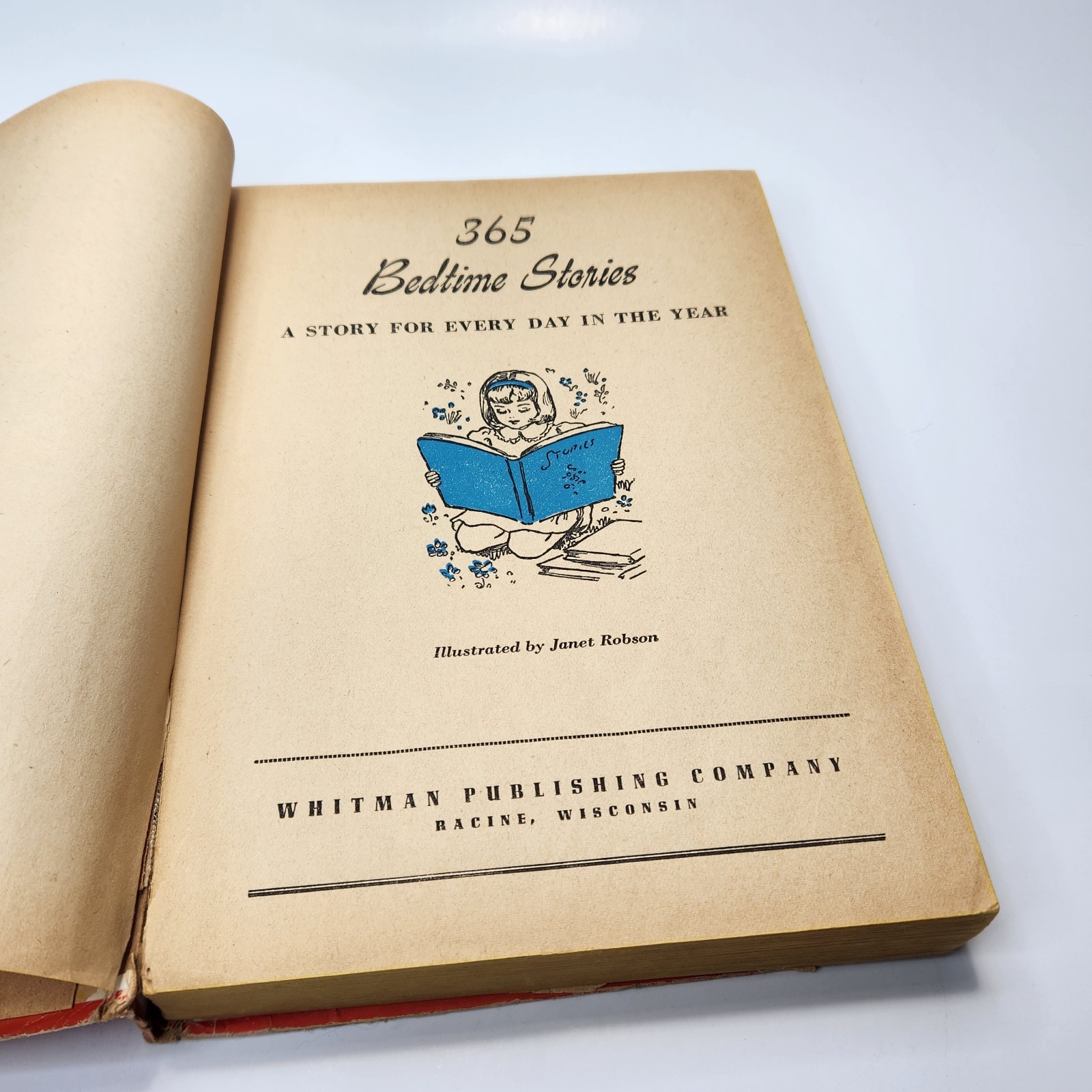 1944 Whitman Publishing „365 Bedtime Stories“ (READ CONDITION)