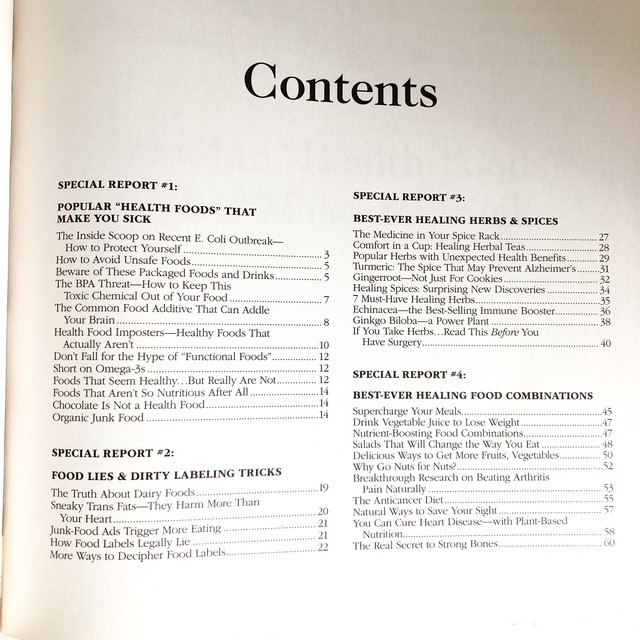 Healing Kitchen Library Paperback 108 pages Tips Tricks and Cooking Secrets