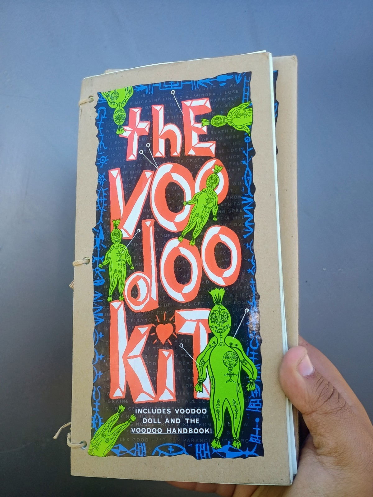 NEW 1997 The Voodoo Kit Includes Voodoo Doll & The Voodoo Handbook