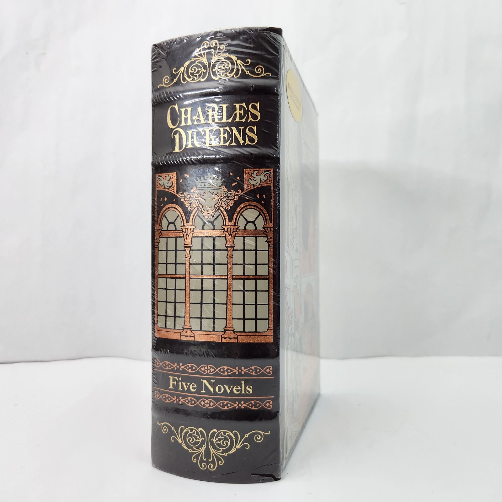 NEW: Charles Dickens Five Novels Collector Edition Bonded Leather Hardcover