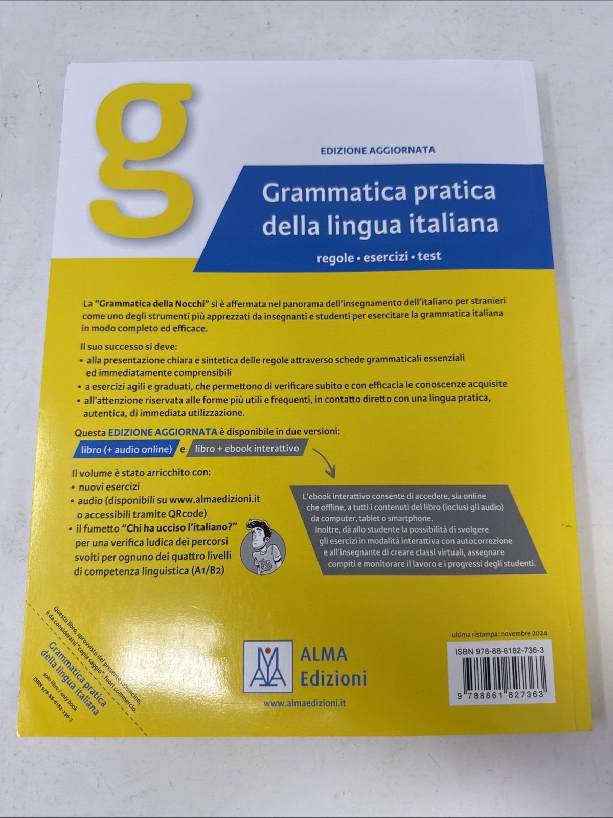 Susanna Nocchi Grammatica pratica della lingua italiana (Paperback)