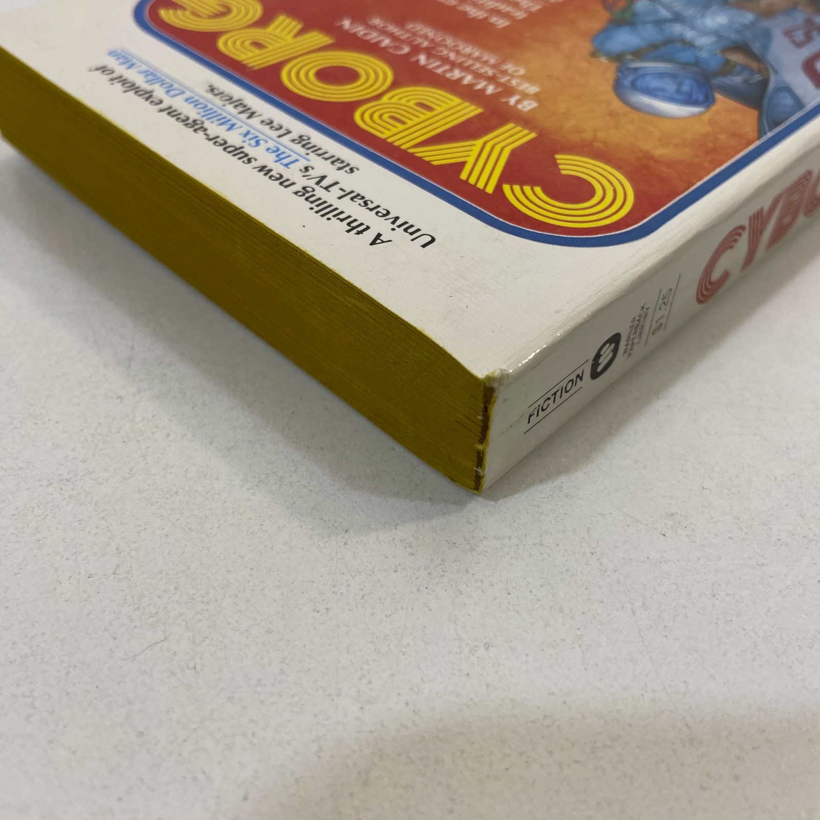 Cyborg 2nd Printing VTG 1974 Warner Paperback Library Edition MMPB Martin Caidin