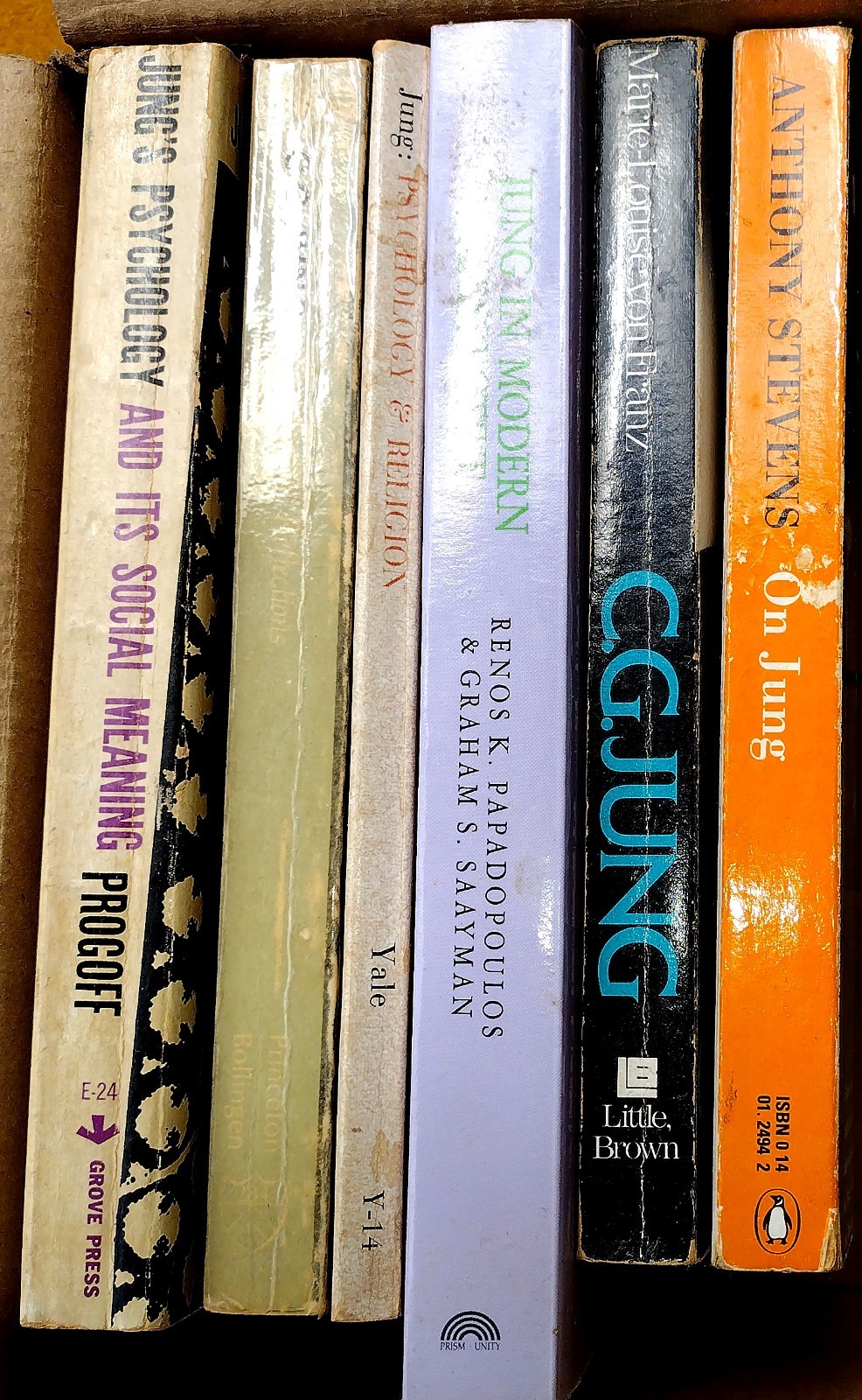Books by and about Carl Jung (Lot of 6 paperbacks): Jungian Psychology