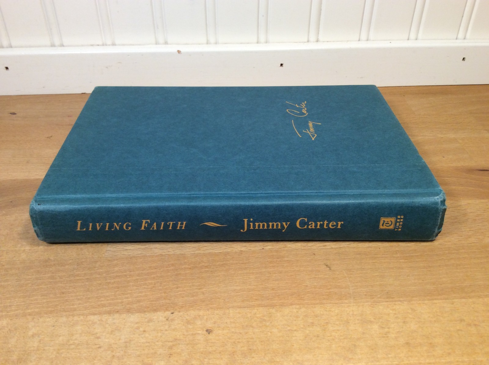 Living Faith, SIGNED Jimmy Carter, Hardcover
