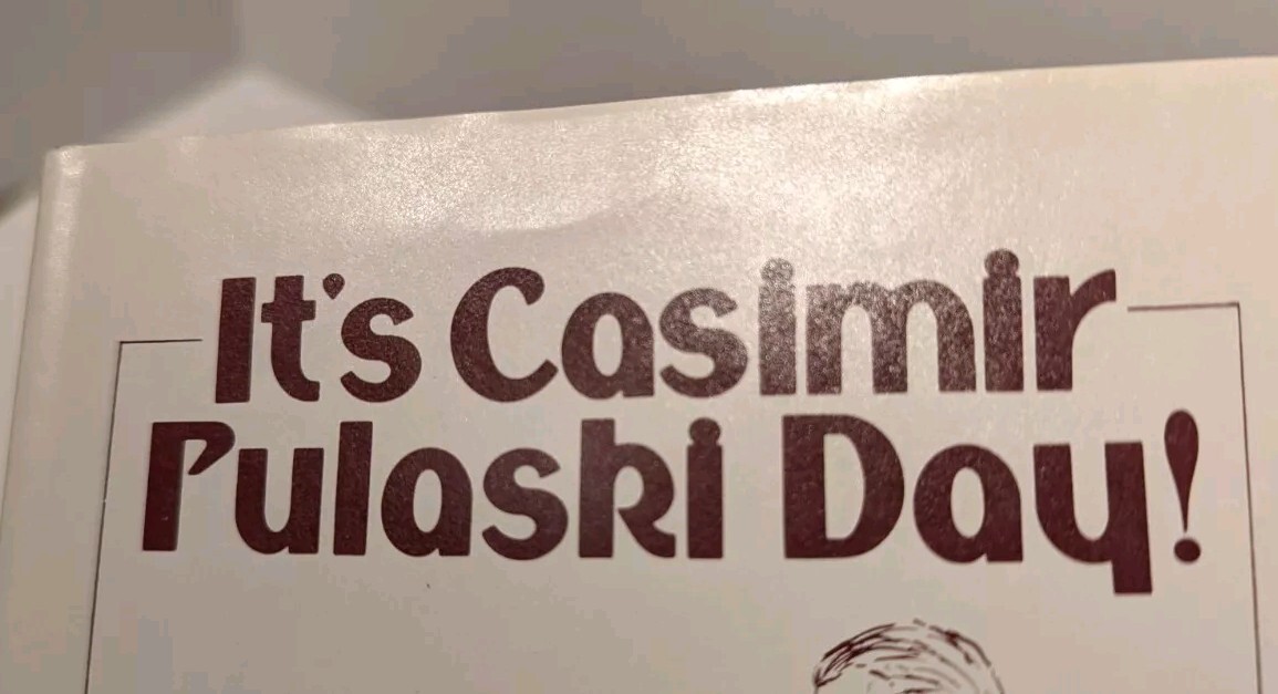 It’s Casimir Pulaski Day – Bettie Noll Duncan SIGNED 1979 Hardcover 1st Edition