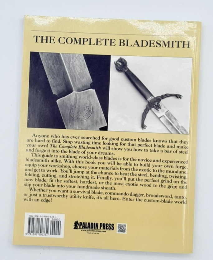 The Complete Bladesmith: Forging Your Way to Perfection. Hrisoulas. Paperback