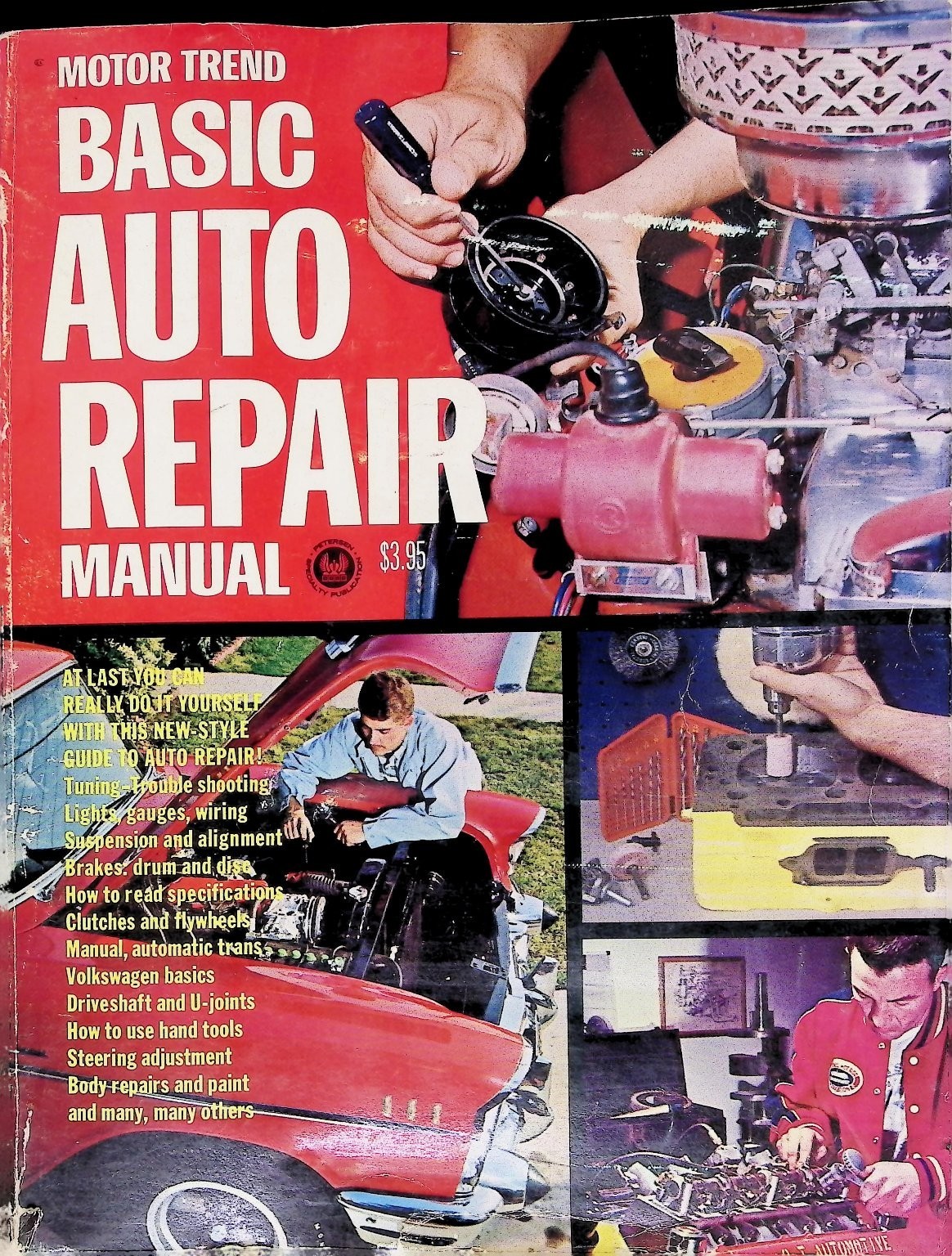 Motor Trend Basic Auto Repair Manual Petersen Publishing DIY Automotive Guide