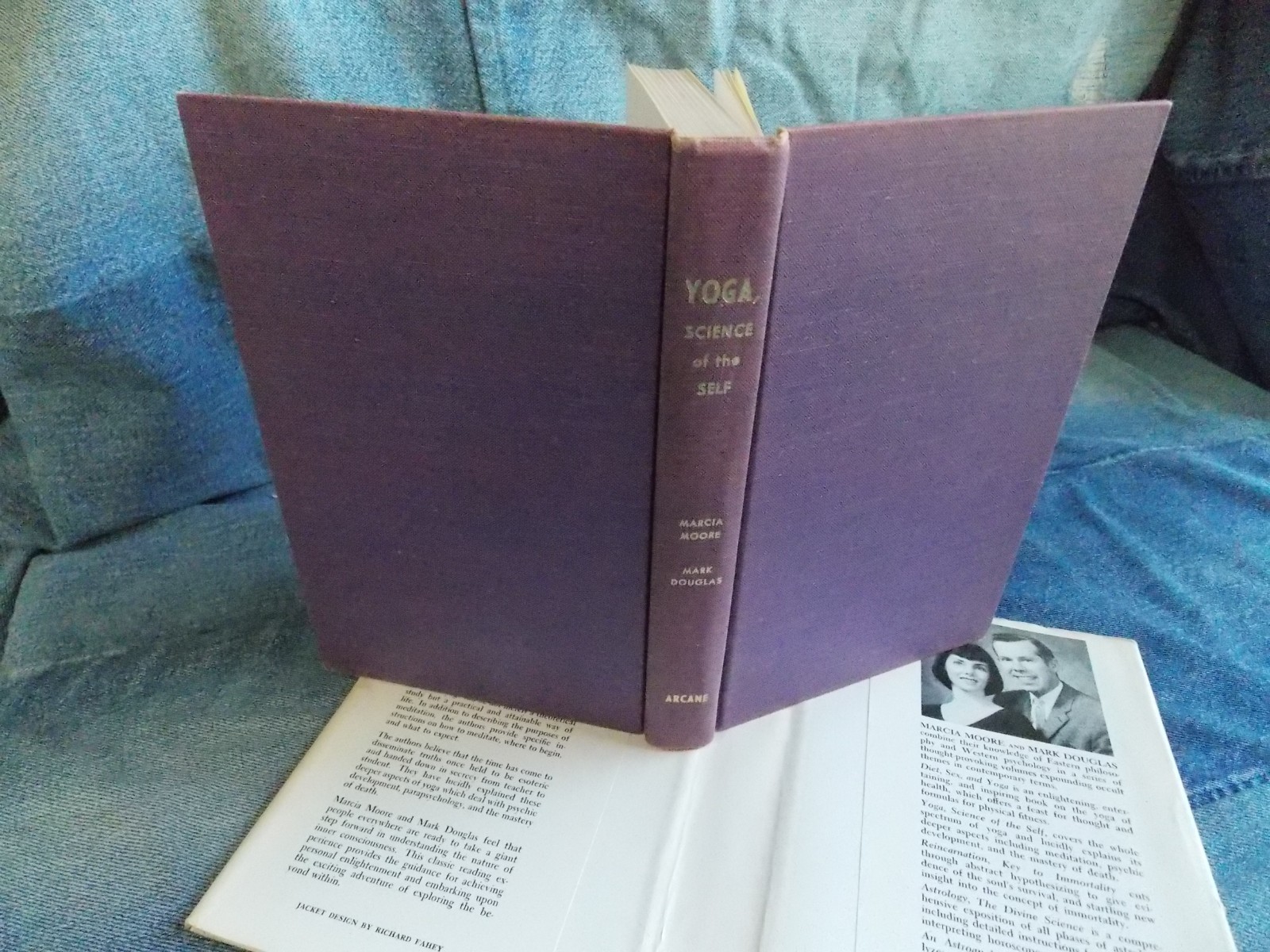 YOGA SCIENCE OF THE SELF By Marcia Moore + Mark Douglas 1st Ed HCDJ