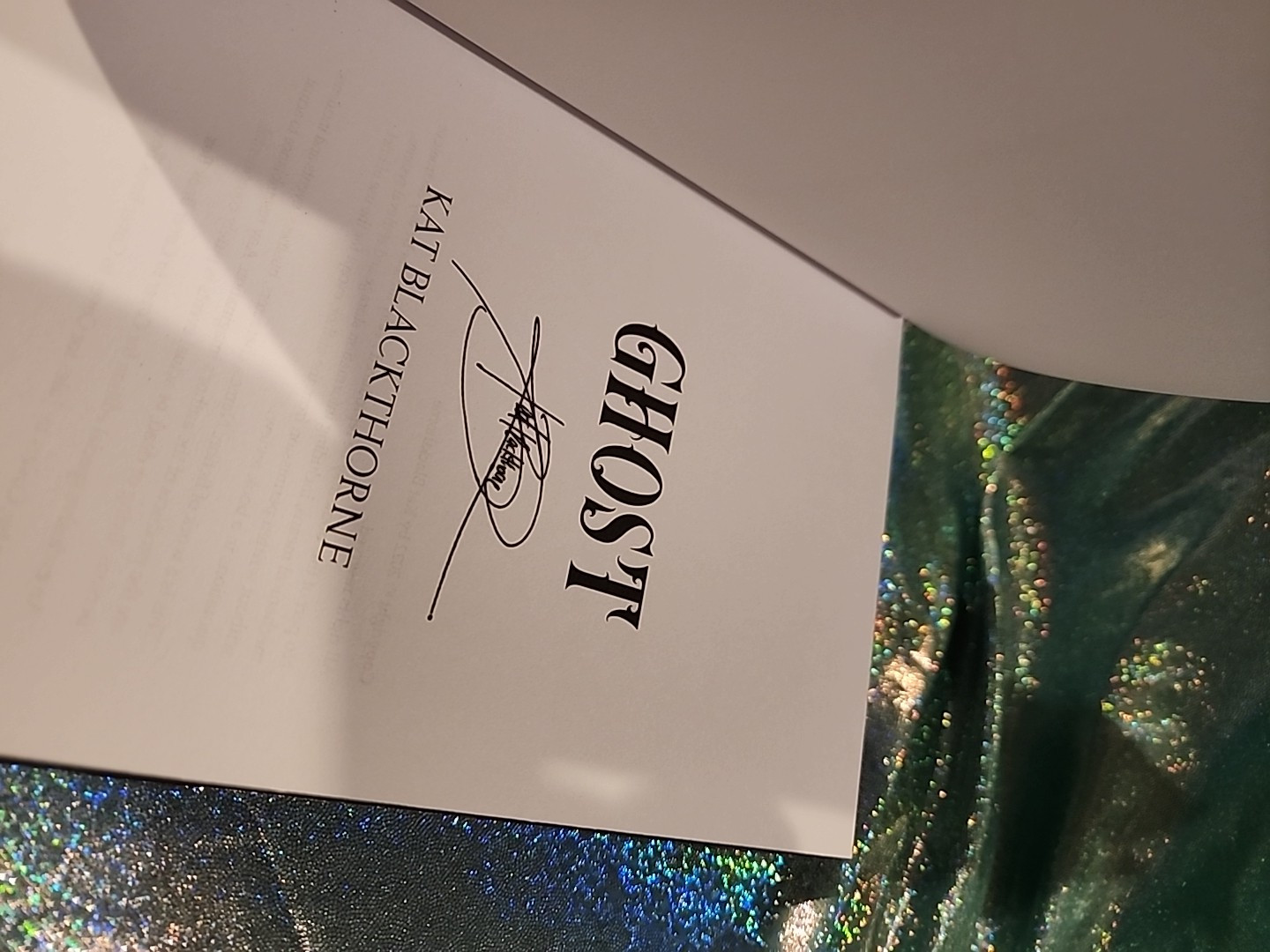 Ghost by Kat Blackthorne Special Edition From C2C Cover To Cover Book Box