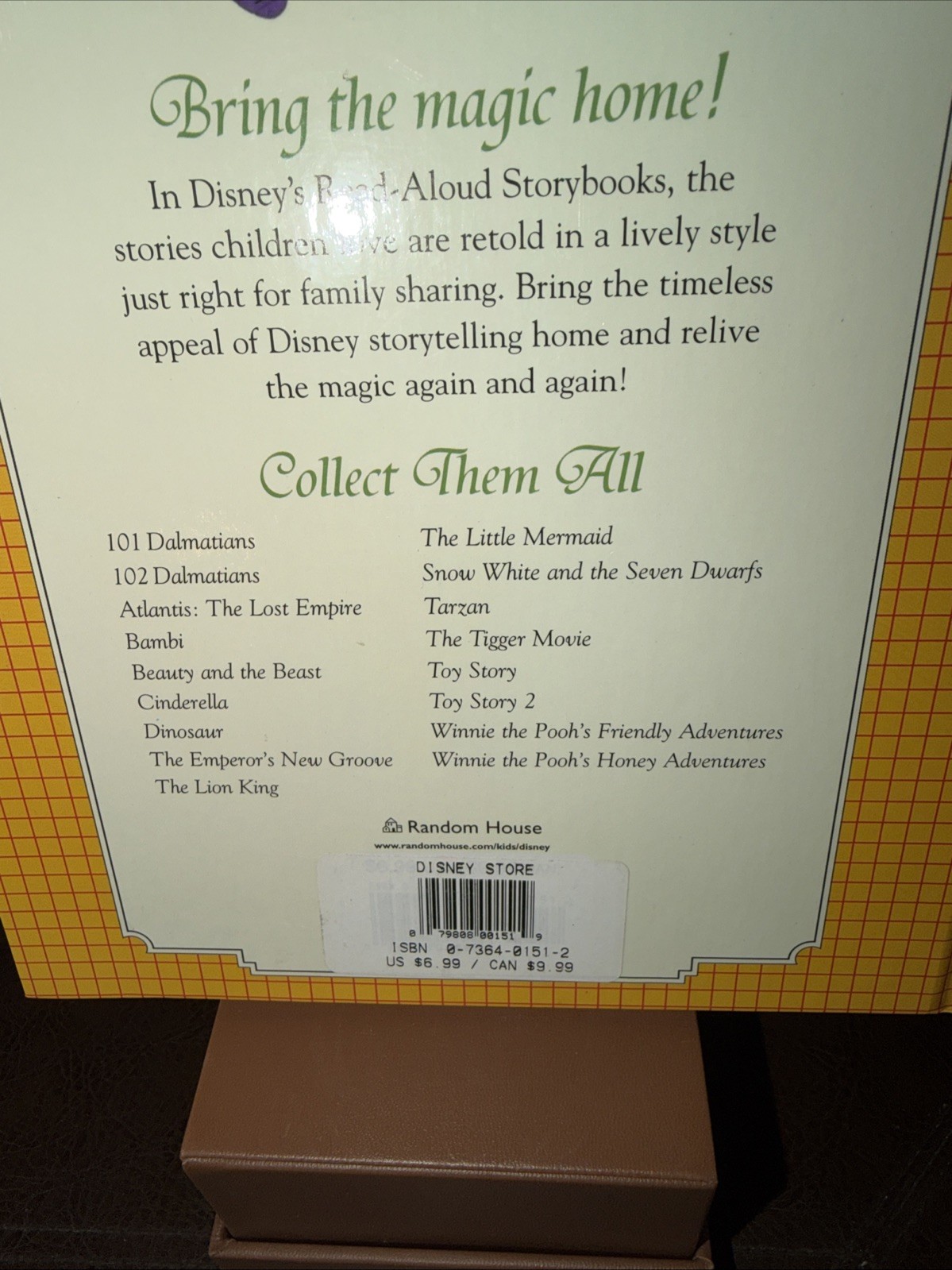 New Vintage 2002 Toy Story 2 Read-Aloud Storybook Hardcover Disney Pixar Retro