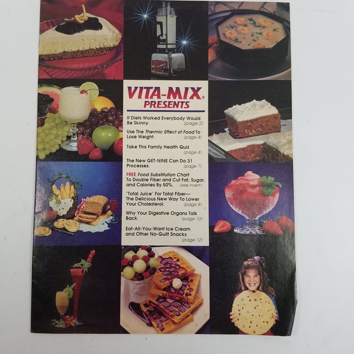 Lot Vita Mix Cookbooks Smoothie Versatile Vita Mix Recipes Instructions Brochure