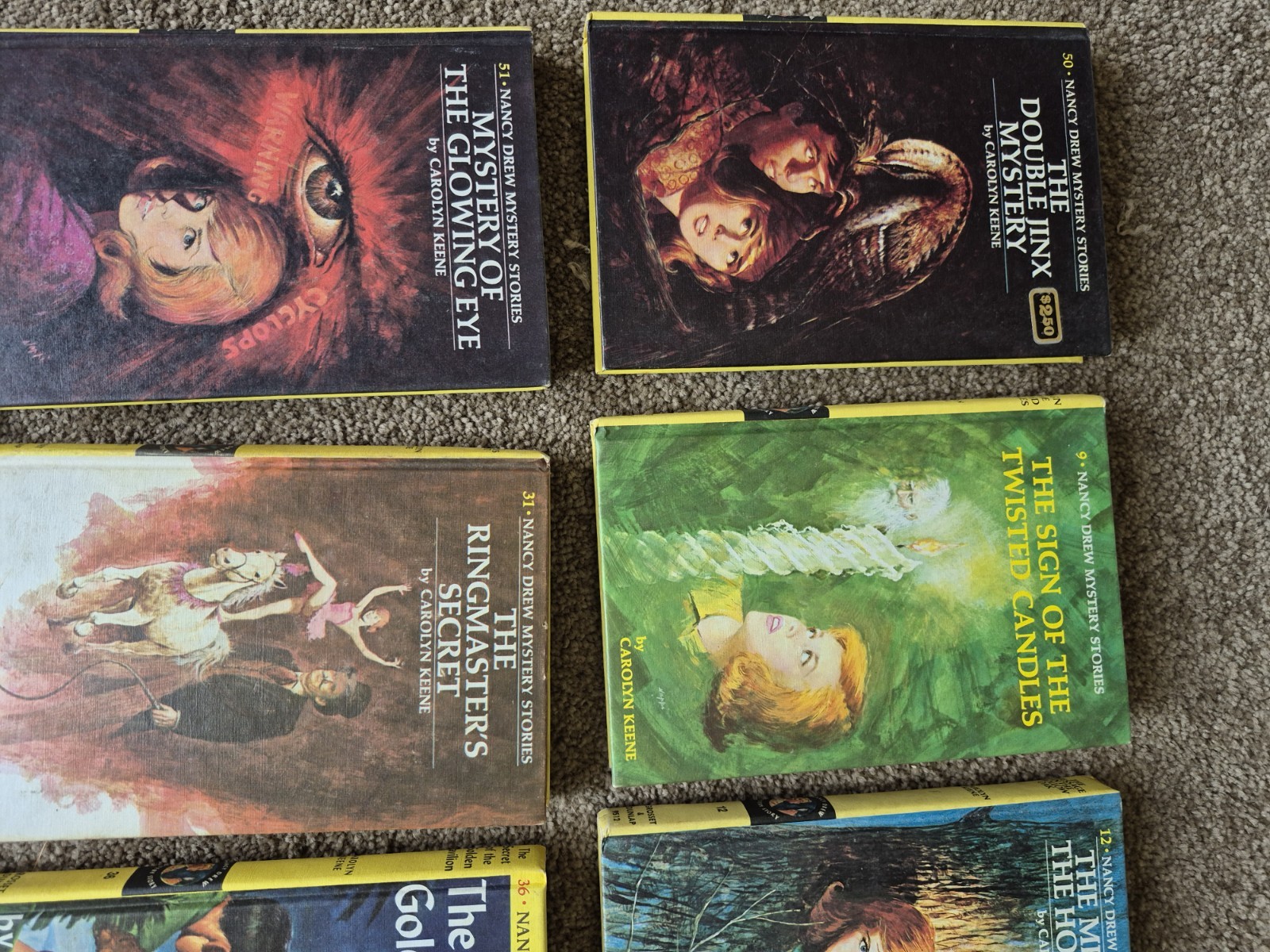 Lot (25) Vtg Nancy Drew Mystery Stories HC & 6 Hardy Boys From 1959 – 1977