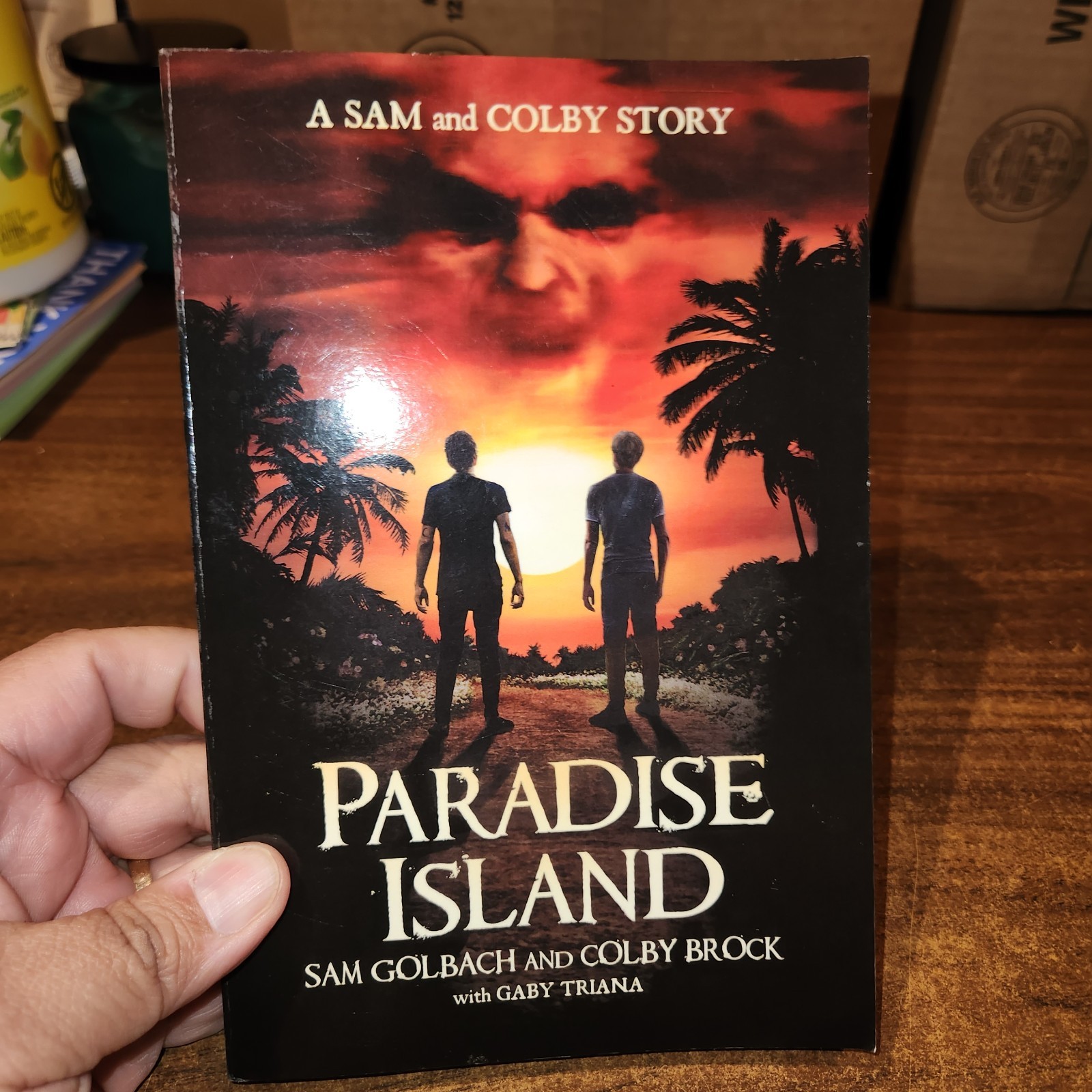 Paradise Island: A Sam and Colby Story by Sam Golbach: New 2020