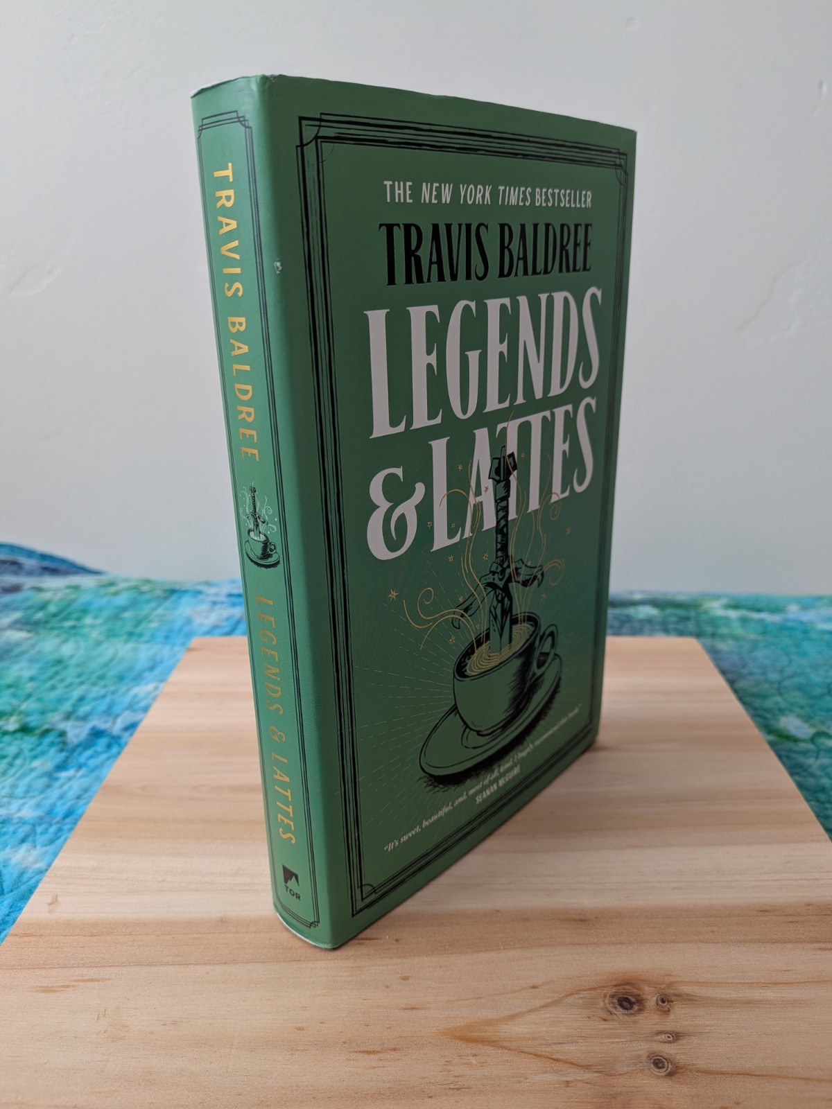 Legends & Lattes by Travis Baldree Hardcover Cozy Fantasy Novel (English)