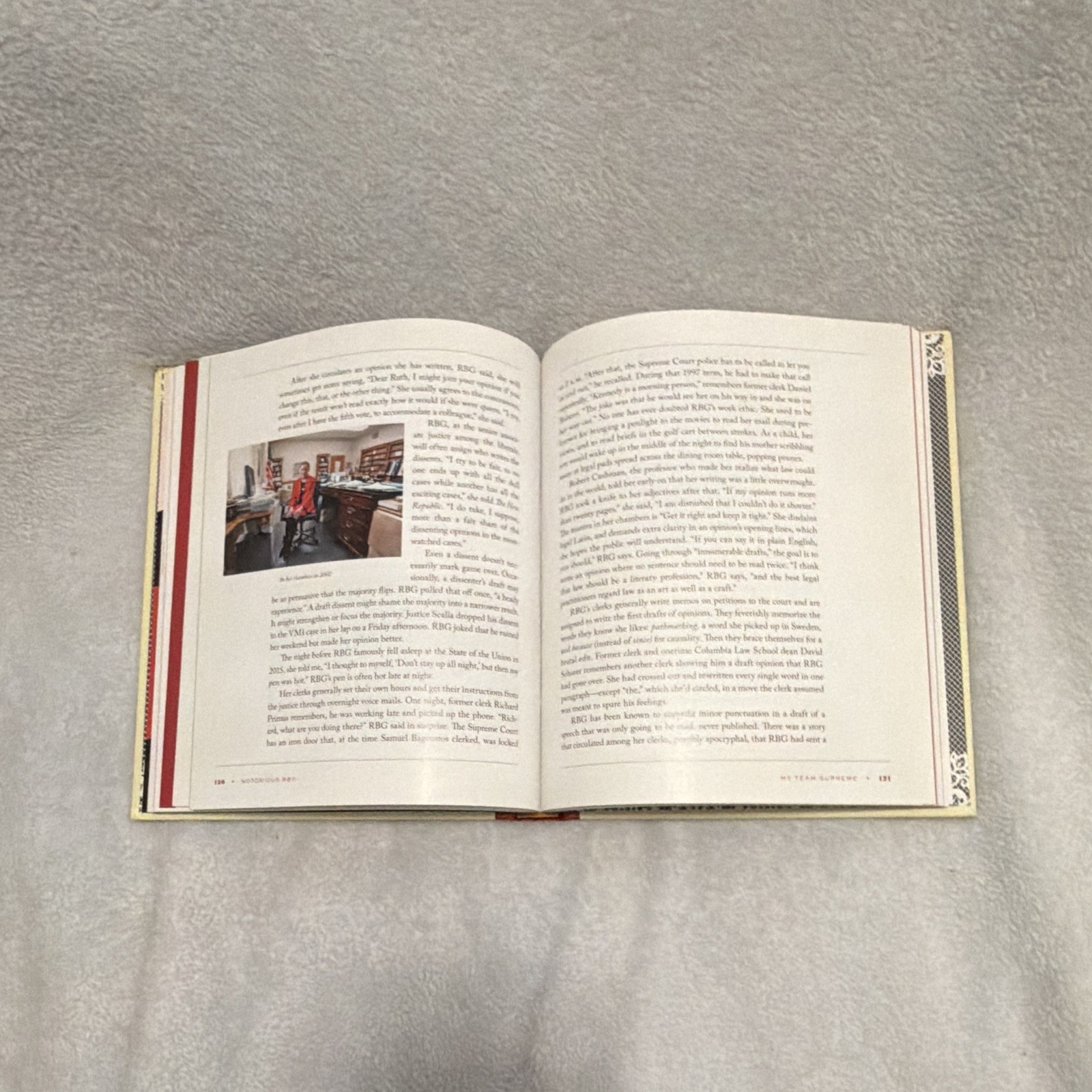 Notorious RBG: Ruth Bader Ginsburg Biography Hardcover Irin Carmon Dey St.
