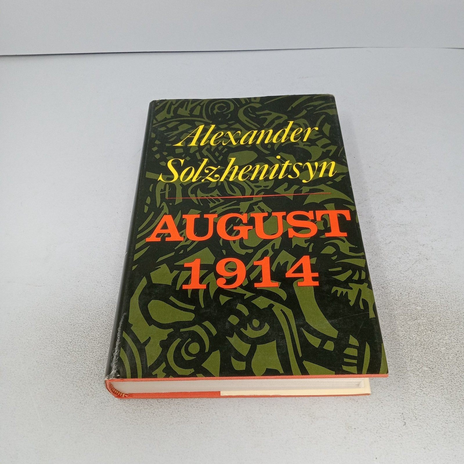 August 1914: 1972 Farrar, Straus & Giroux Hardcover by Aleksandr Solzhenitsyn