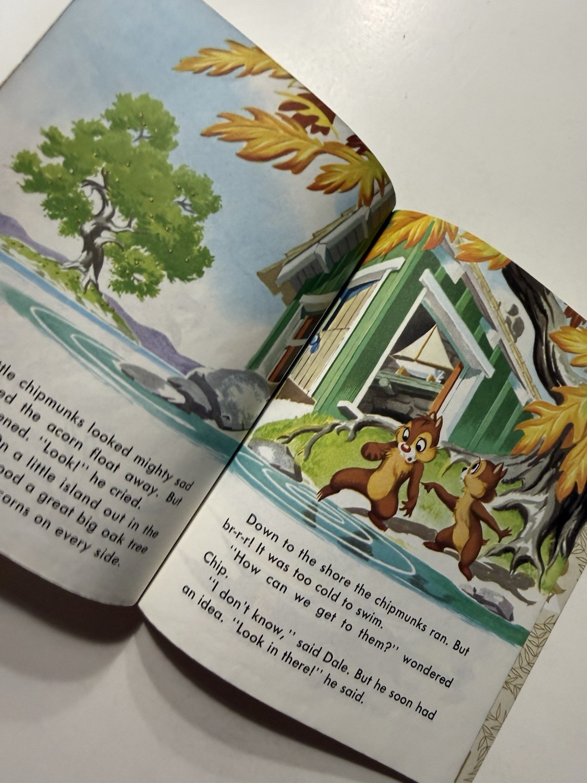 VTG 1990 Walt Disney Donald Duck’s Toy Sailboat Little Golden Book Chips Ahoy