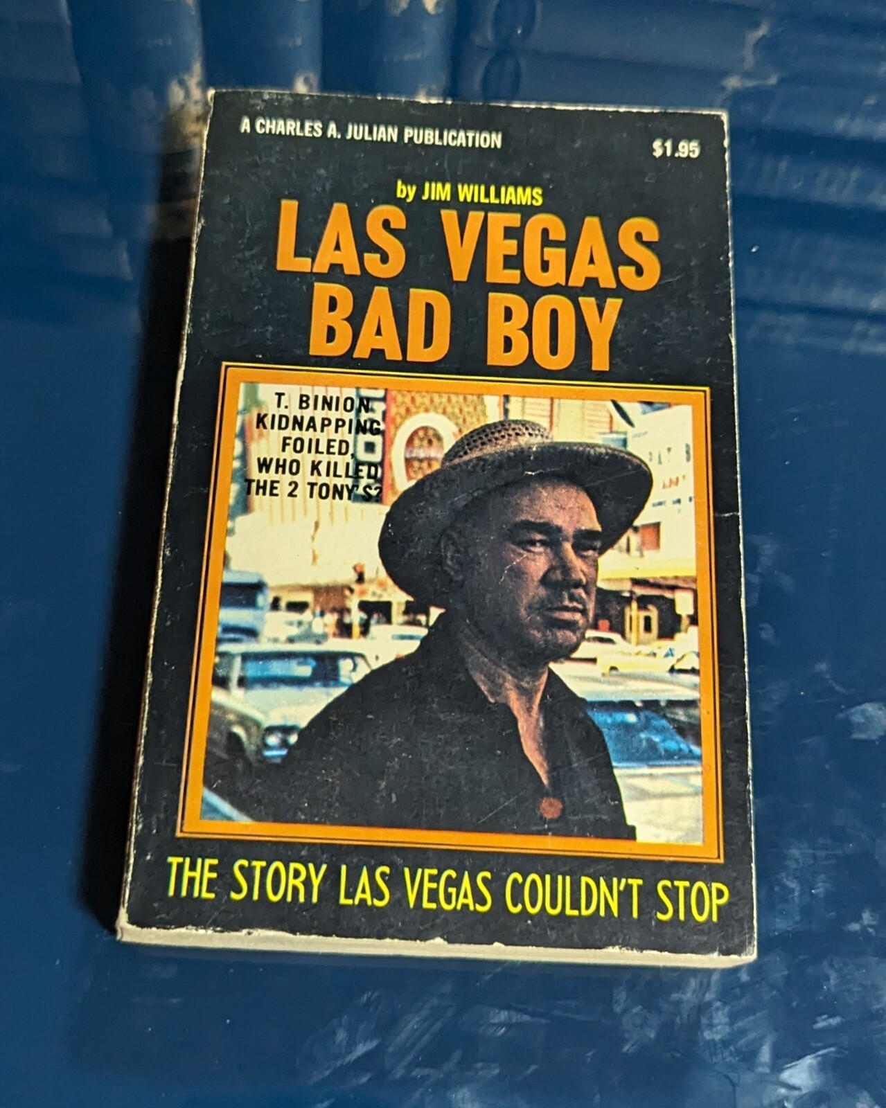Las Vegas Bad Boy- 1st Edition 1970 – Jim Williams – SCARCE True Crime Gambling