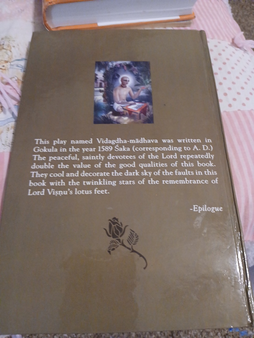 Sri Vidagdha-madhava by Srila Rupa Gosvami Hardcover