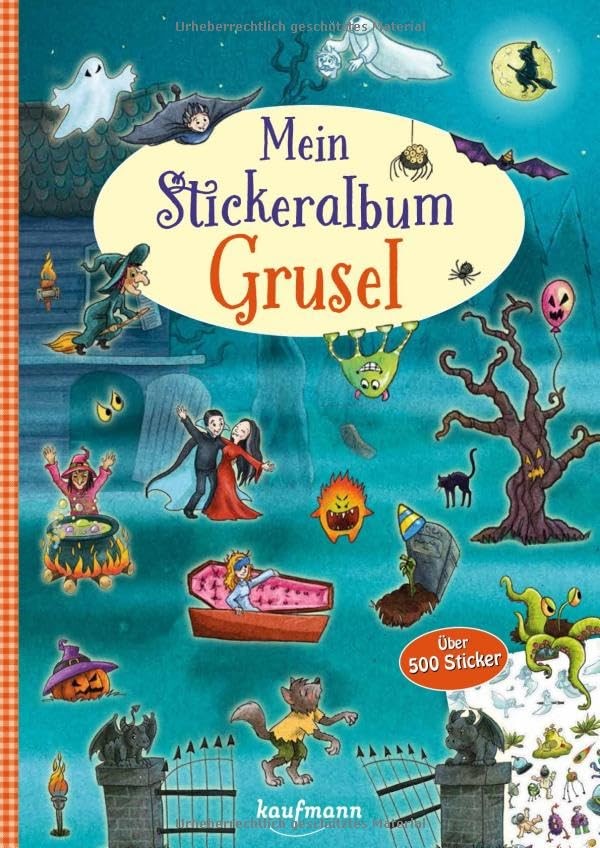 Julia Gerigk Mein Stickeralbum Grusel: Über 500 Sticker ( (Broschre) (UK IMPORT)