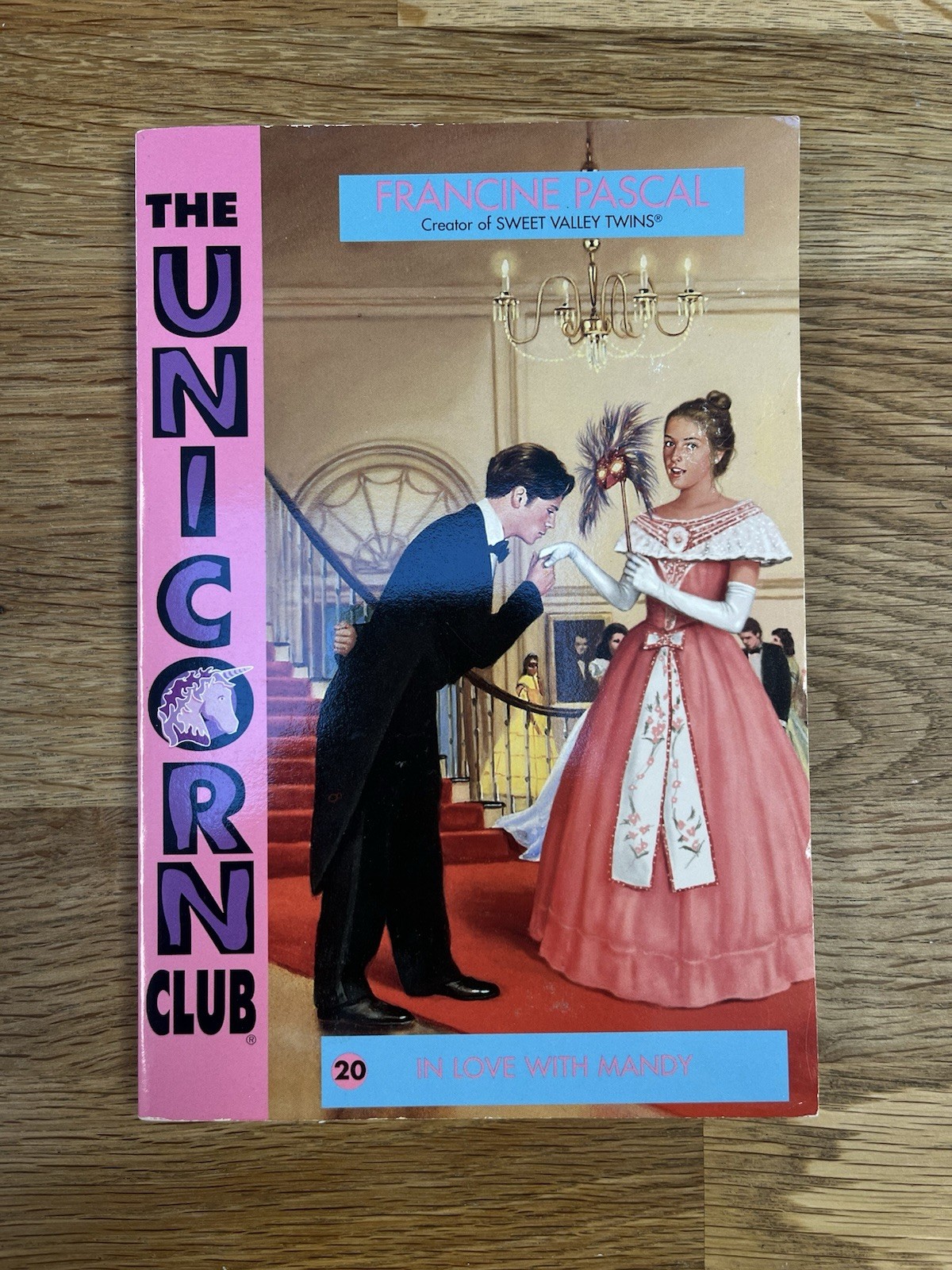Sweet Valley Twins The Unicorn Club #20 In Love With Mandy paperback book Pascal