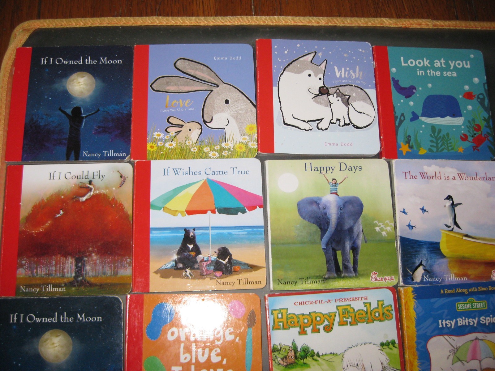 Lot of 18 Chick-Fil-A and Sesame St. Board Books
