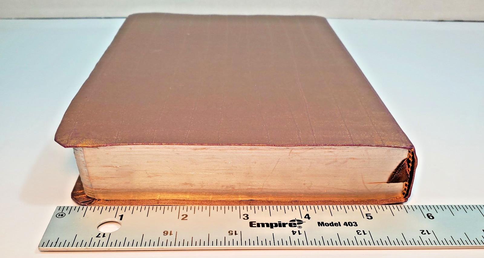 Holy Bible Red Letter Edition Gold Nelson KJV Life & Style (163SB) 1983