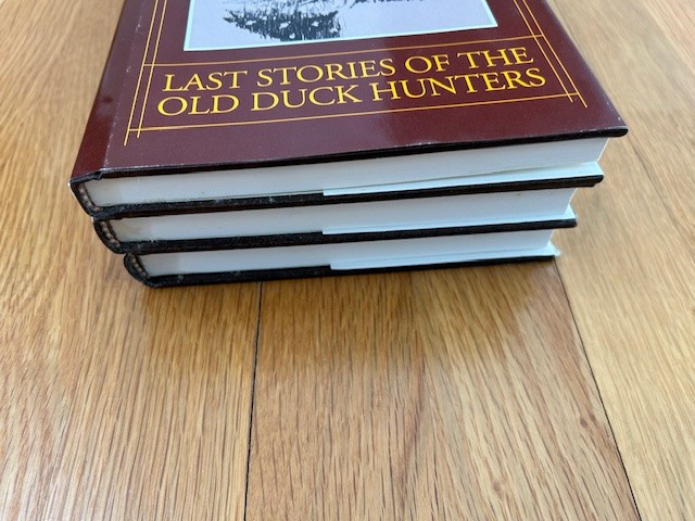 Stories of The Old Duck Hunters by Gordon MacQuarrie – 3 Volume Set – VERY GOOD