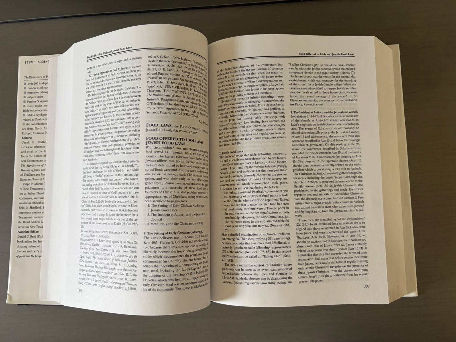Dictionary of Paul and His Letters by Ralph P. Martin (InterVarsity Press) HC