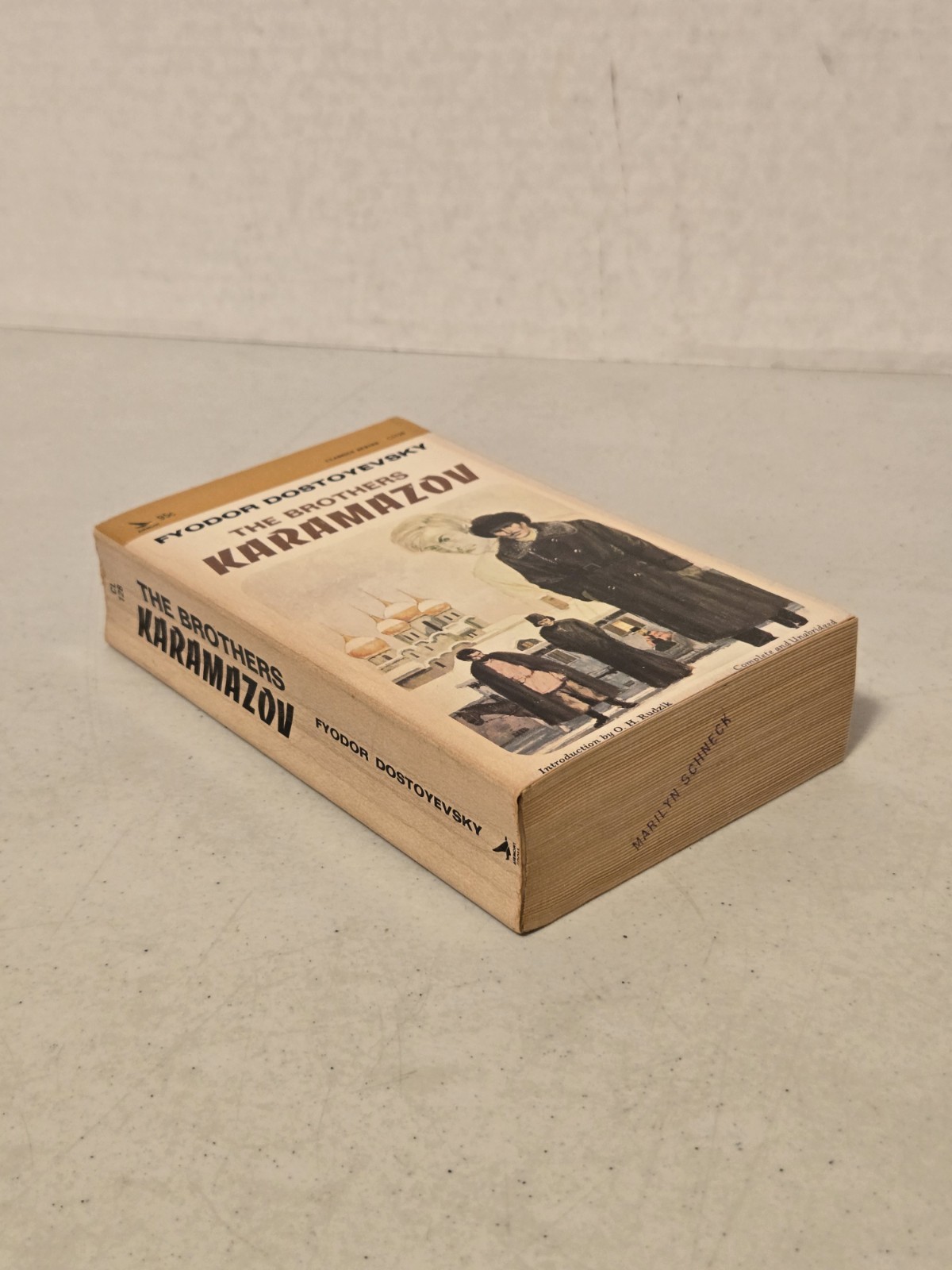 THE BROTHERS KARAMAZOV By Fyodor Dostoevsky (AIRMONT CLASSICS, 1966) Paperback