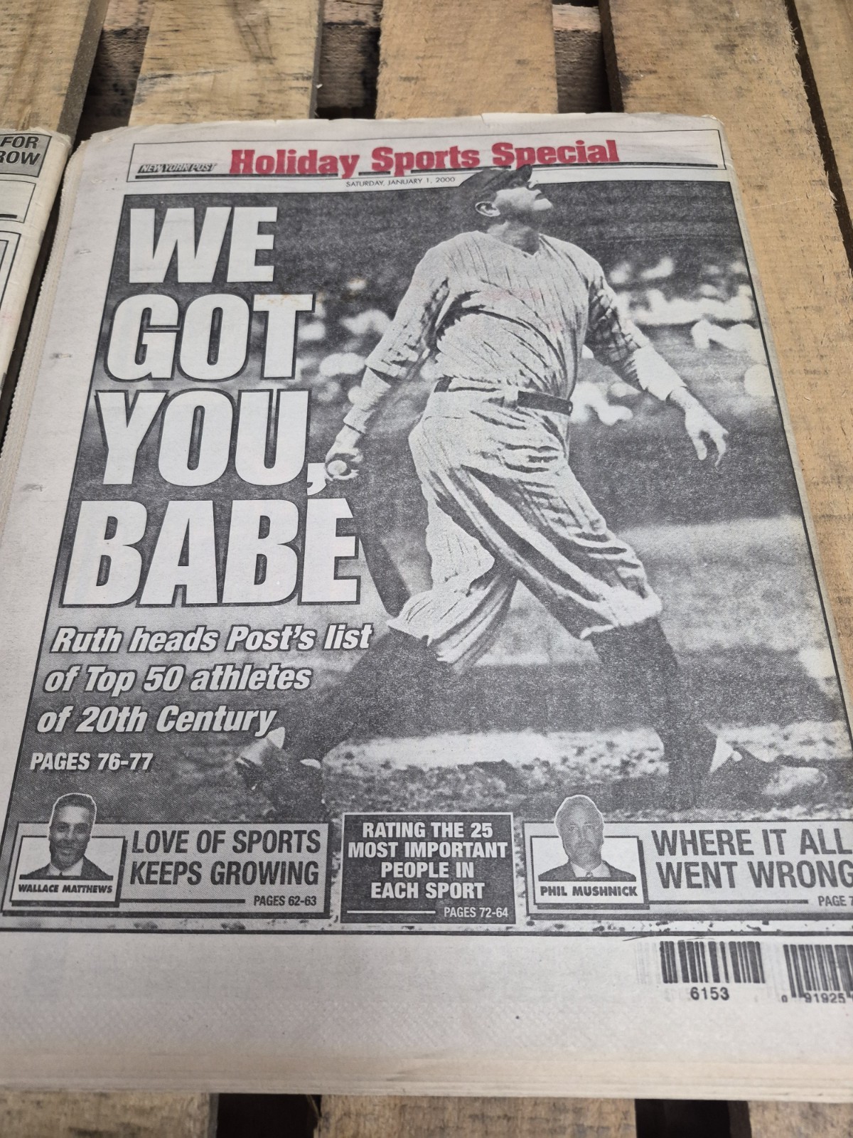 Dec 31,1999 & January 1, 2000 New York Post Newspapers Year 2000 Special Edition