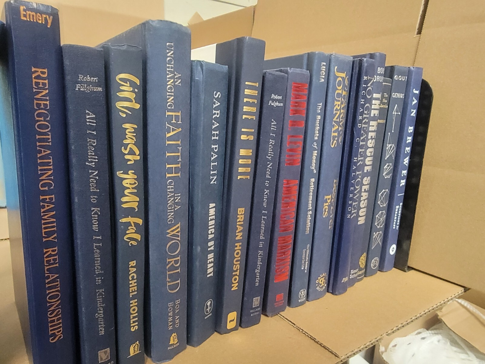 Lot of 10 Hardcover BLUE NAVY AQUA TEAL Shades Books for Staging Prop Decor