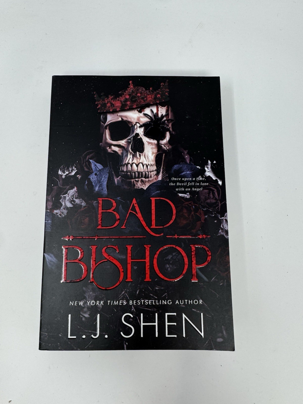 Bad Bishop Deluxe Edition L.J. Shen Paperback Sprayed Edges Society of Villains