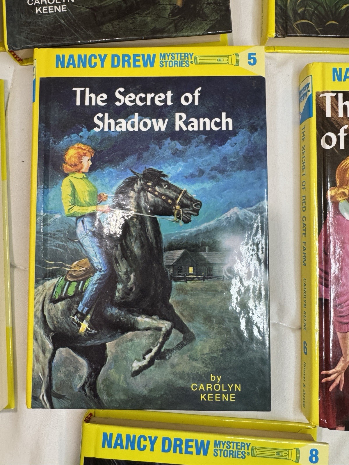 Nancy Drew Books 1-10 Set the Nancy Drew Mystery Stories Collection