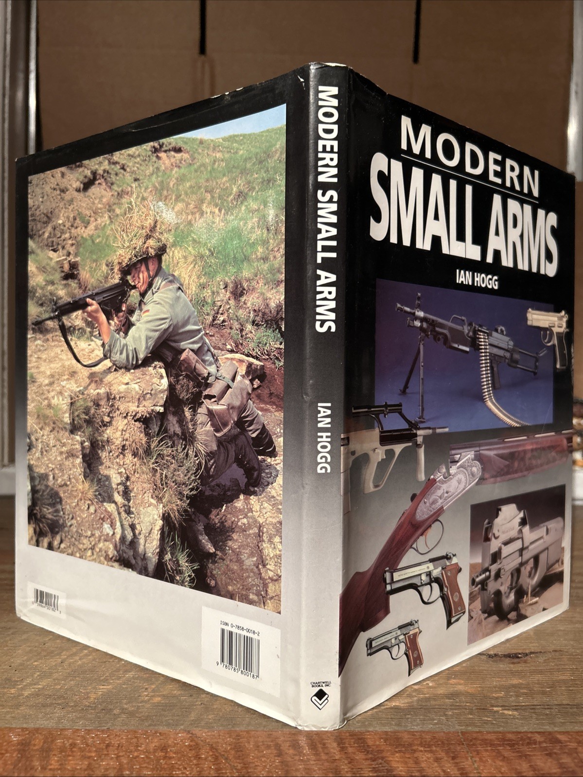 Modern Small Arms Hardcover Ian V. Hogg 1994 (HCDJ)