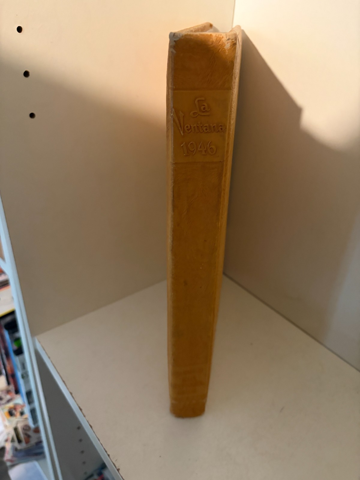 LA VENTANA 1946 YEARBOOK TEXAS TECH UNIVERSITY Vol. 21 rare Antique WWII VG