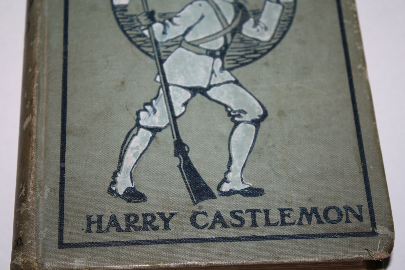 Vtg Frank Before Vicksburg Book Harry Castlemon Civil War Soldier Hardback -H -=