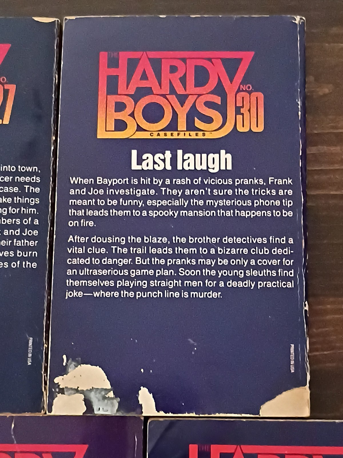 Lot Of 13 Hardy Boys Casefiles