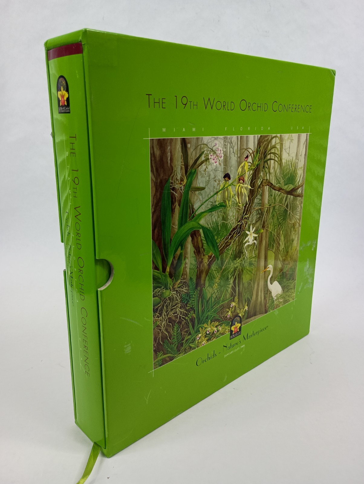 The 19th World Orchid Conference in Miami FL – 2008 (Hardcover Book) 504 Pages